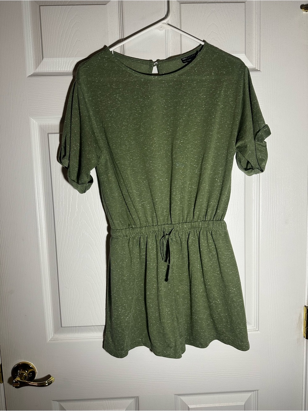 Relaxed Olive Green Romper
